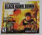 Delta Force Black Hawk Down +Team Sabre PC New/Sealed Platinum Pack 
