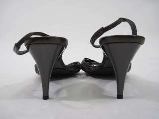 CALVIN KLEIN Bronze Strappy Heels Pumps Sandals Sz 7.5  