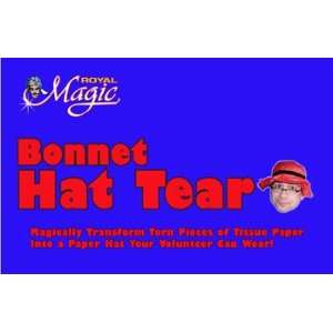 Bonnet Hat Tear By Royal Magic