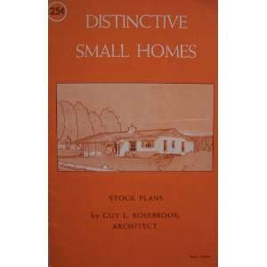  Distinctive Small Homes [ 1950, Book Twelve ] Stock Plans 