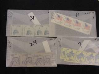 US MINT COLLECTION TRANPORTATION STRIPS COILS LINE PAIRS ALL MNH 