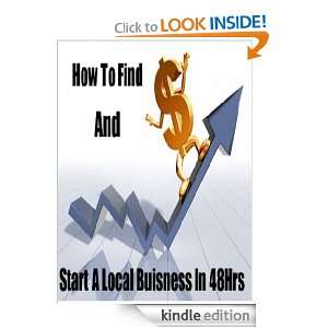 How To Start A Local Business Fast Jason lambert  Kindle 