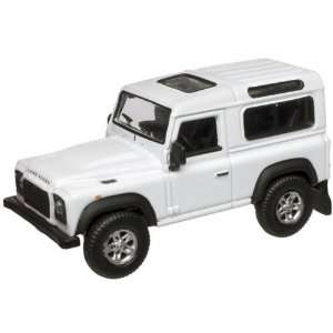  HO Die Cast Land Rover Defender, White: Toys & Games