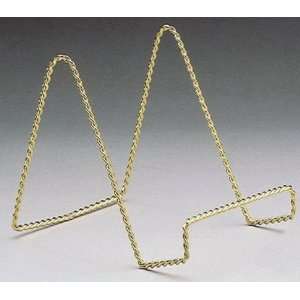  Set Of 3 Metal Easels / Display Stands   Asst Sizes  Gold 