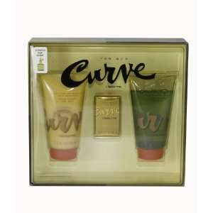  Liz Claiborne Curve 3 Piece Gift Set for Men Beauty