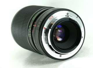Vivitar MC Macro 35 105mm PENTAX K Mount Lens  