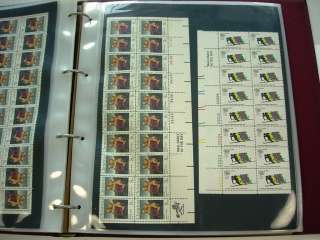 US, MINT POSTAGE FACE $161, MINT NH Sheets & Strips of Stamps in Kobra 