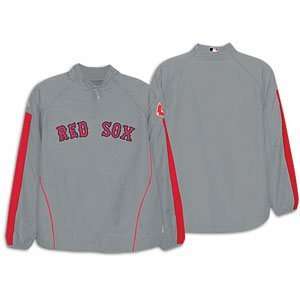  Boston Red Sox Fashion Cool Base Gamer Jacket   Silver/Red 