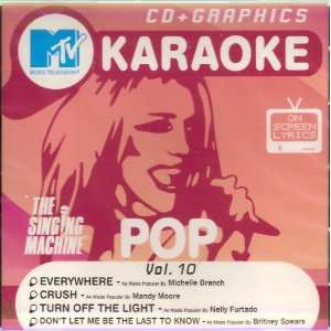  Karaoke Mtv Pop 10 Various Artists Music