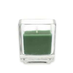   Green Square Glass Votive Candles (96pcs/Case) Bulk: Home & Kitchen