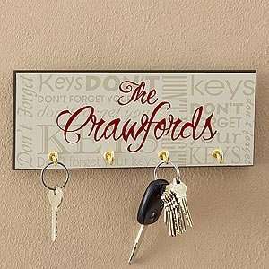 Personalized Key Rack   Dont Forget