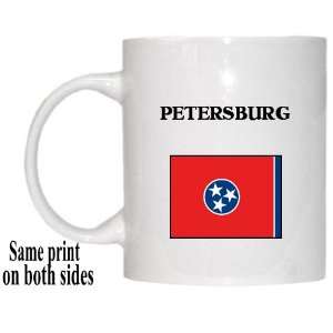  US State Flag   PETERSBURG, Tennessee (TN) Mug Everything 