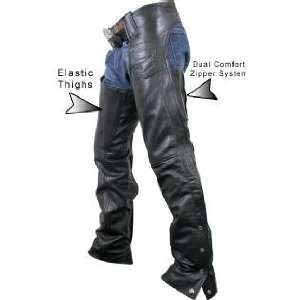   Comfort Premium Leather Chaps Sz 18 