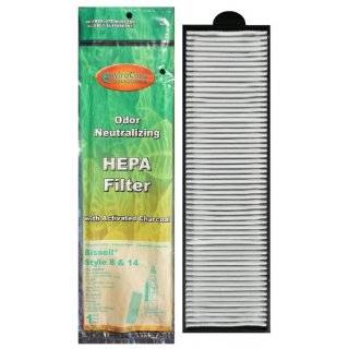   Bissell 8/14 HEPA Filter w/Charcoal [Health and Beauty] by Bissell