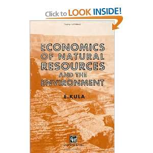  Economics of Natural Resources and the Environment 