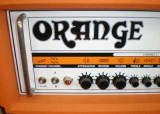 ORANGE THUNDERVERB 50 WATT GUITAR AMP HEAD STORE DEMO FS2 PEDAL 