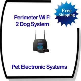 Perimeter WiFi WIRELESS Wire Free 2 Dog Fence 2.5 Acre  