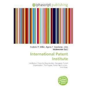  International Patent Institute (9786134083263) Books