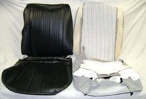 1967 GTO/Lemans Black Bucket Seat Covers  