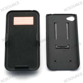   hard case cover stand belt clip guard holster for iphone 4 4G 4S PC130