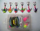   glo lot of 6 spinner lure tro $ 24 99  see suggestions