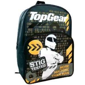 Top Gear The Stig Backpack Rucksack Bag NEW GIFTS  