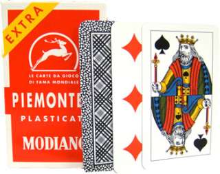 Piemontesi Modiano Italian Playing Cards Italy Decks  