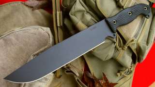   Mistress CG (BWM) Custom Fixed Blade Knife with Kydex Sheath  
