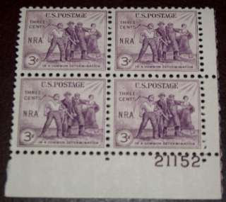   Blocks Estate Stamp Collection ~ Lot of 9 ~ US Postage Stamps  