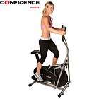 New Confidence Fitness 2 in 1 Elliptical Trainer with S