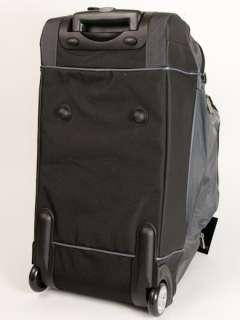 New Gianfranco Ferre Black & Gray Luggage / Duffle Bag  