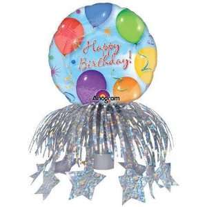  Birthday Balloons 9 Balloons & Bday Bottle Topper Toys 
