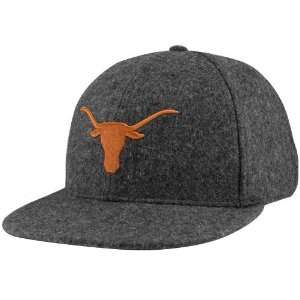  Nike Texas Longhorns Gray Melton Wool Fitted Hat Sports 