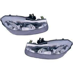   Coupe Passenger/Driver Lamp Assembly Headlight 2 pc Pair: Automotive