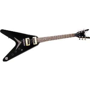  Dean Vx Electric Guitar Black Musical Instruments