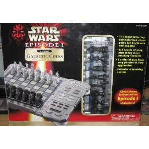    Star Wars Episode I Electronic Galactic Chess Toys & Games