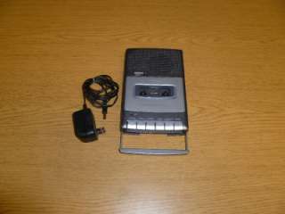 is a listing for a used RCA RP3503 Portable Recorder & Cassette Player 