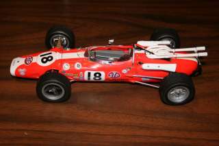 18 Carousel 1 Lotus 38 1966 Indy 500 Al Unser #18 STP DAMAGED NO BOX 