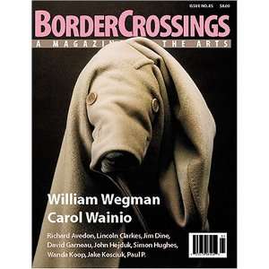 Border Crossings  a Magazine of the Arts  Magazines