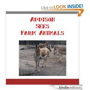Addison Sees Farm Animals (Personalized Book with the name Addison 