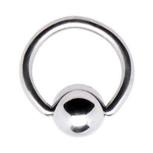  18 Gauge Steel Bcr Captive Ring 1/4 Inches 4mm: Jewelry