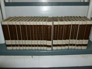 THE WORLD BOOK ENCYCLOPEDIA 1974 book Set LEATHER PLUS  