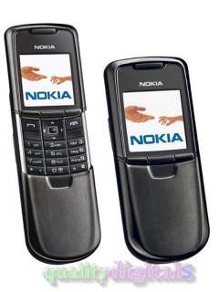 NEW NOKIA 8800 BLACK GSM MOBILE CELL PHONE UNLOCKED 6417182631832 