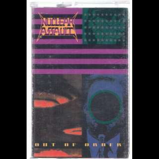 Nuclear Assault Out Of Order Cassette VG++ Canada IRS  