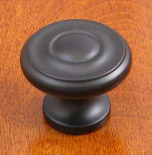 Flat Black Ring Cabinet Knobs K 2745 FB 50 PACK  
