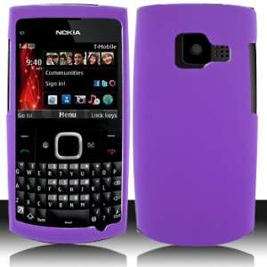 Purple Rubberized Hard Case T Mobile Nokia X2 Prepaid  