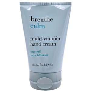   Breathe Calm Multi Vitamin Hand Cream   Tranquil Lotus Blossom 3.3 oz