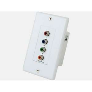   VIDEO w/DIGITAL AUDIO WALL PLATE EXTENSION KIT OVER CAT5: Electronics
