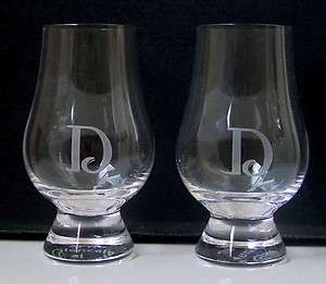 DEWARS WHISKY SNIFTER GLASSES/PAIR   Collectible  