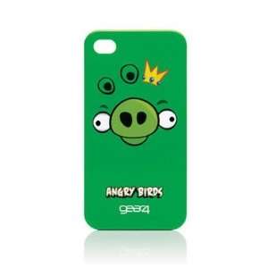  Angry Birds iPHONE 4 Case Green Pig King Electronics